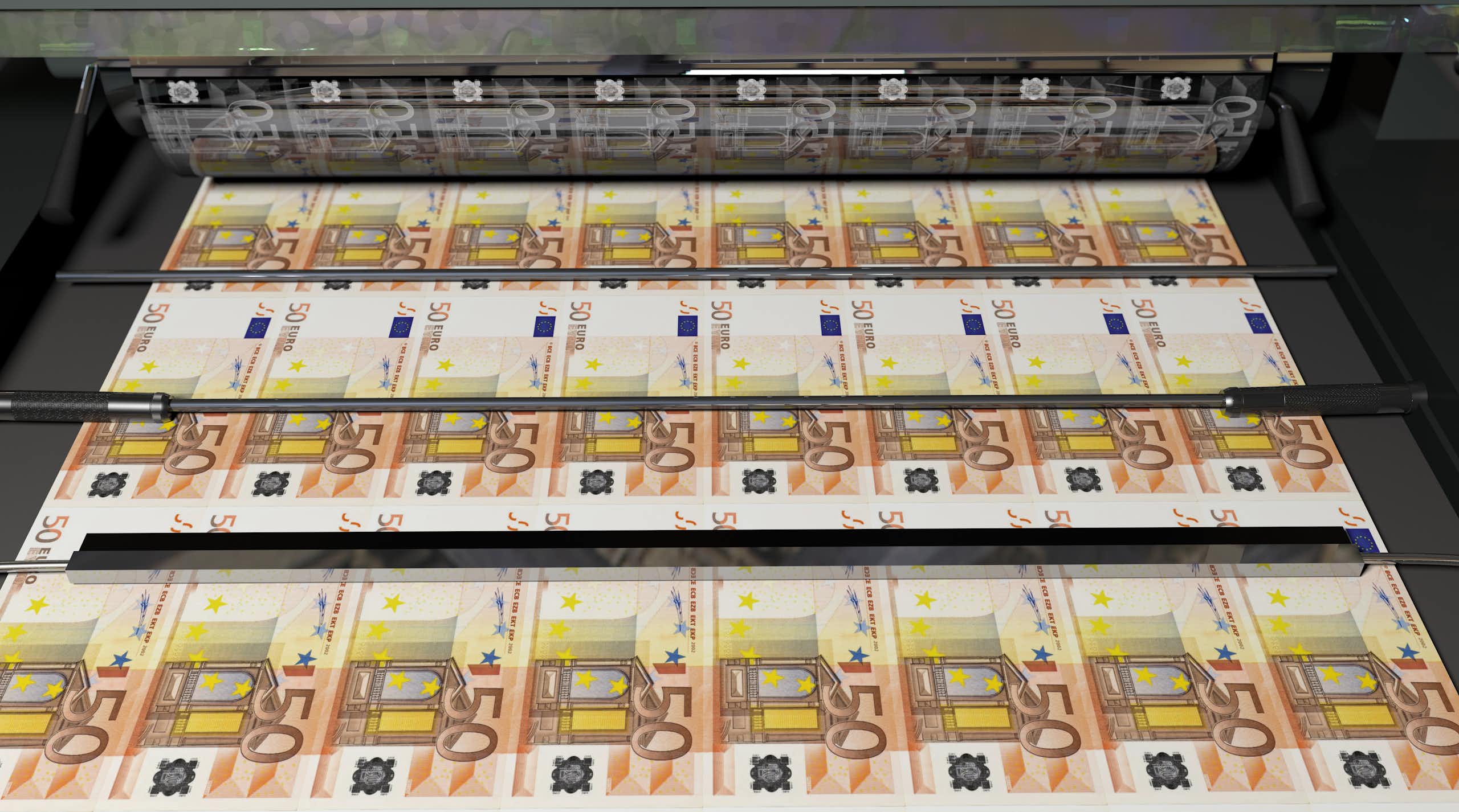 ¿Por qué no imprimen más dinero si hace falta?