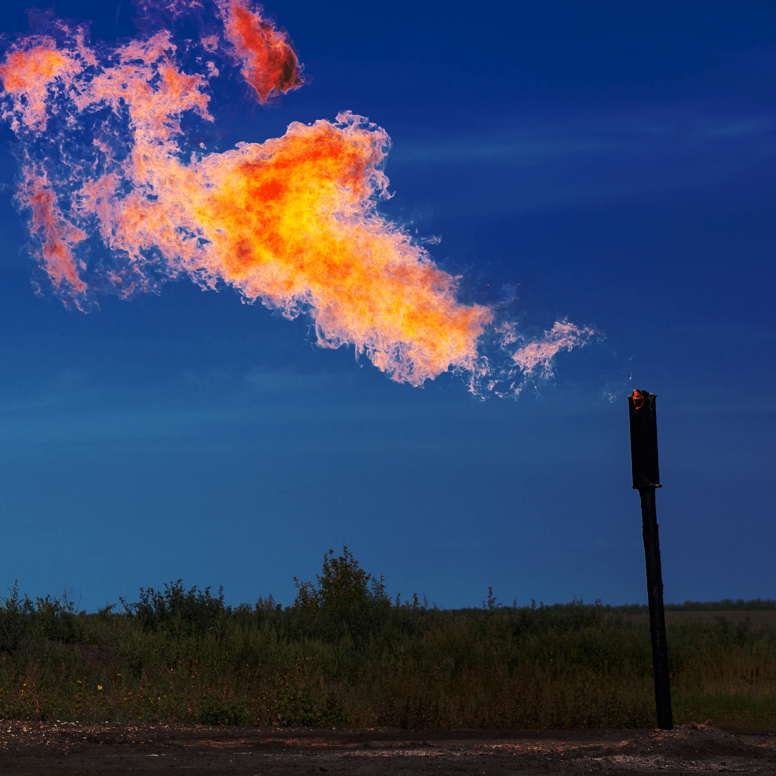 gas flare